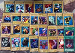 Yu-Gi-Oh! Vol.1 - 7 Normal Cards complete Bulk sell Vintage Japanese - Image 2