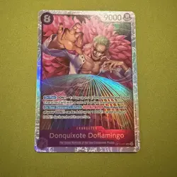 Donquixote Doflamingo OP10-071 English SR Royal Blood One Piece Card Game - Image 1