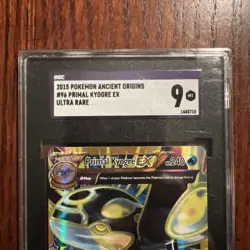 Primal Kyogre EX Shiny Full Art Holo Card PSA 9 96/98 XY-Ancient Origins - Image 3