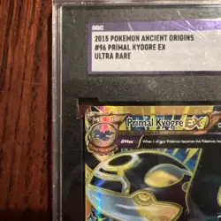 Primal Kyogre EX Shiny Full Art Holo Card PSA 9 96/98 XY-Ancient Origins - Image 5