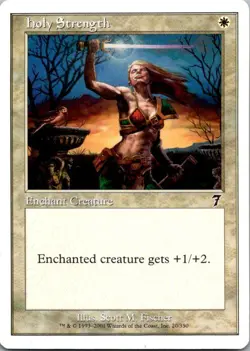 7th Edition #20 Holy Strength - Image 1