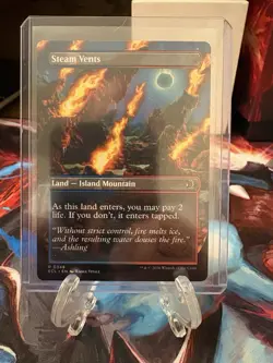 Steam Vents (Borderless) Lorwyn Eclipsed Regular MTG #348 - Shock Lands🔥 - Image 2