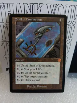 Staff of Domination 56 The Brothers' War: Retro Frame Artifacts - Image 1