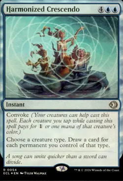 Harmonized Crescendo | 54 | MTG | Lorwyn Eclipsed | Foil | 50% Off 2nd Item - Image 1
