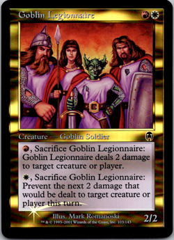 Goblin Legionnaire Foil C Apocalypse 103 NM - Image 1