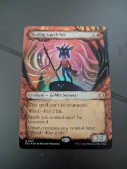 Hexing Squelcher (Showcase) FOIL X1 ECL MTG Lorywn Eclipsed - Image 1