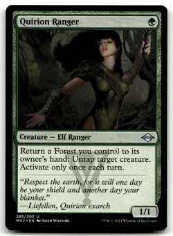 MTG Quirion Ranger U Modern Horizons 2 285 LP - Image 1