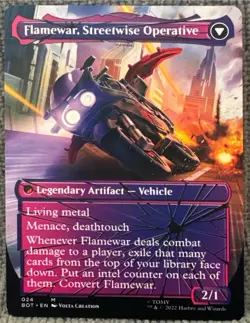 Flamewar, Brash Veteran Shattered Glass 24Universes Beyond: Transformers Regular - Image 2