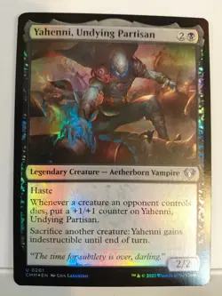 Yahenni, Undying Partisan #201 (Foil) (NM) Commander Masters CMM Magic MTG - Image 1