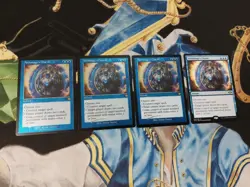 Archmage's Charm FOIL ETCHED MTG Modern Horizons Rare Blue Instant Near-Mint x4 - Image 1