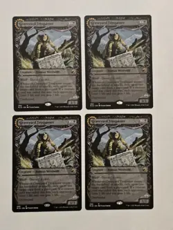 4x Graveyard Trespasser - Showcase - Midnight Hunt - Near Mint - MTG - Image 1