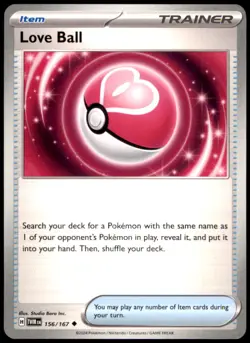Pokemon - Love Ball #156/167 - SV06: Twilight Masquerade Uncommon - Image 1