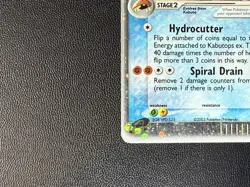 Pokemon TCG EX Sandstorm Kabutops EX Holo Rare 97/100 💫SWIRL💫 - Image 4