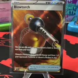 Pokemon Blowtorch 117/094 Phantasmal Flames Ultra Rare Full Art Holo Trainer - Image 1