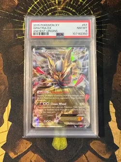 Pokemon Giratina EX 57/98 Ancient Origins PSA 8 - Image 1