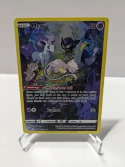 Pokemon TCG Mew GG10/GG70 Crown Zenith Galarian Gallery Holo NM - Image 1