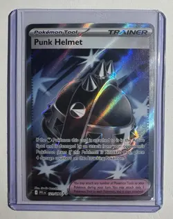 Punk Helmet 121/094 Phantasmal Flames Full Art Ultra Rare Pokemon TCG NM/M FRESH - Image 1