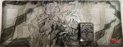 Yugioh Story of White Albaz Ecclesia Neuron Official Playmat Dragma Sleeve Brand - Image 1