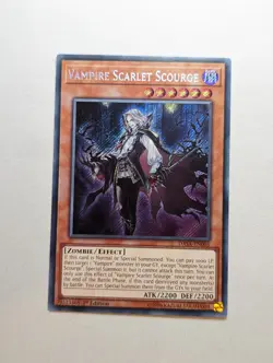 Vampire Scarlet Scourge - DASA-EN005 - Secret Rare - 1st Edition YuGiOh! - Image 1