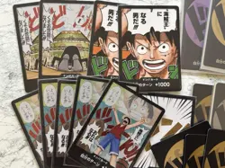 ONE PIECE Card Game DON !! Card Storage X Don Straw Hat Pirates set - Image 2