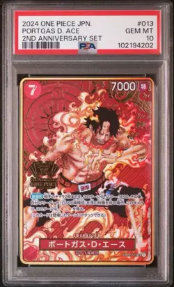 【PSA10】 2nd Anniversary set One Piece card Japanese - Image 3