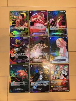 One Piece Japanese 2nd Anniversary Set - 9 Promo Card Pack New japanese - Image 2