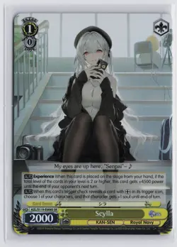 SCYLLA AZL/S119-E008S (SR) Azur Lane Vol. 2 Weiss Schwarz English Super Rare - Image 1