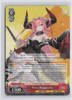 Weiss Schwarz - Azur Lane Vol. 2 (English) Prinz Rupprecht - Image 1