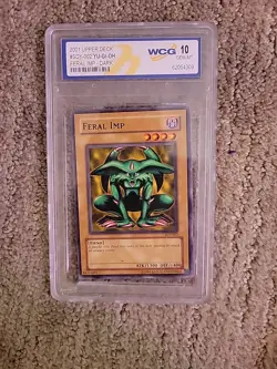 Yu-Gi-Oh! Feral Imp-Dark SDY-002 Unlimited Card - Image 1
