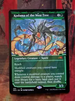 MTG Card: Kodama of the West Tree (Kamigawa: Neon Dynasty) SHOWCASE - Image 1