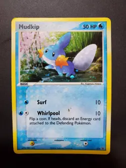 Mudkip 018 Black Star Promo Holo 2004 Pokemon Card TCG - Image 2