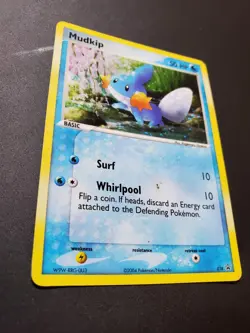 Mudkip 018 Black Star Promo Holo 2004 Pokemon Card TCG - Image 4