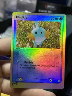 Mudkip 59/109 EX Ruby Sapphire 2003 Reverse Holo e-Series Pokemon Card TCG - Image 3