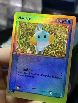Mudkip 59/109 EX Ruby Sapphire 2003 Reverse Holo e-Series Pokemon Card TCG - Image 5