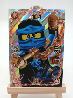 LEGO Ninjago - Ultra Jay #18 Series 1 LP Trading Card - Image 1