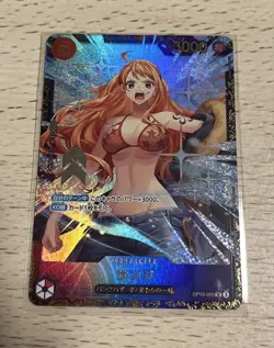 One Piece Card Game Sanji OP10-005 Flagship Japanese Nami Promo Card - Image 1