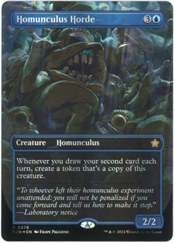 Homunculus Horde (Borderless) Mana Foil - 0376 - Foundations - MTG - Image 1
