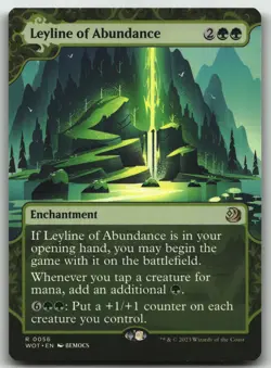 Leyline of Abundance R Wilds of Eldraine: Enchanting Tales 56 LP - Image 1