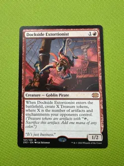 1x MTG Dockside Extortionist - Double Masters 2022 (2X2) #107 - Magic - Image 1