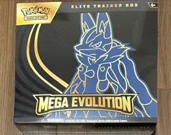 Pokemon TCG- Mega Evolution Elite Trainer Box ETB Factory Sealed (Mega Lucario) - Image 1