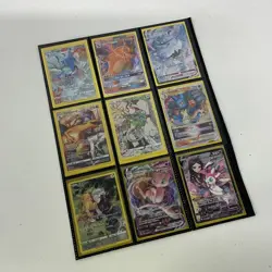 Pokemon Card Bundle w/ Trainer Gallery Sylveon V, Charizard & More *9pc(27) #109 - Image 1