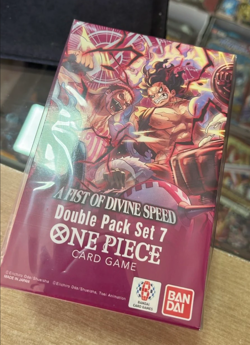 One Piece DP07 OP 11 A Fist of Divine Speed Double Pack Set 7 New Sealed ENGLISH - Image 1