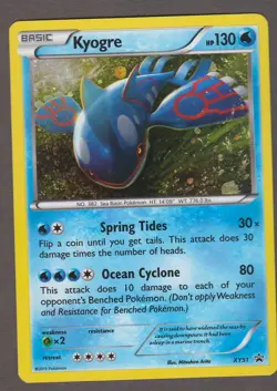 Kyogre XY51 Black Star Promo - Holo (Print Line) - Pokemon Card XY 2015 LP - Image 1