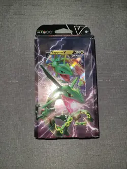 Pokemon TCG Trading Card Game V-Battle Deck Rayquaza V Sealed Theme Deck New - Image 1