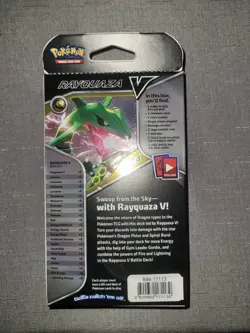 Pokemon TCG Trading Card Game V-Battle Deck Rayquaza V Sealed Theme Deck New - Image 2