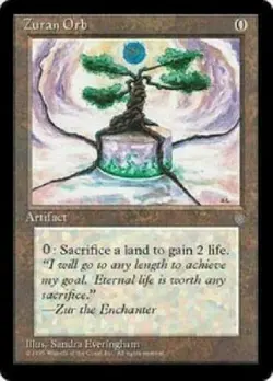 Zuran Orb MTG Ice Age IA Magic Gathering LP - Image 1