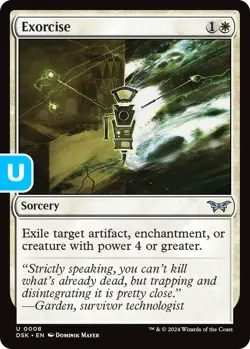 MTG Exorcise Duskmourn U Sorcery NM - Image 1