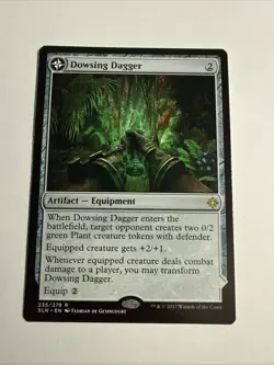 MTG Dowsing Dagger Ixalan Regular - Image 1