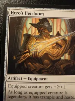 Hero's Heirloom 231/281 Uncommon Dominaria United Magic: The Gathering - Image 2