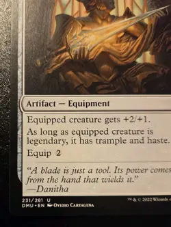 Hero's Heirloom 231/281 Uncommon Dominaria United Magic: The Gathering - Image 4